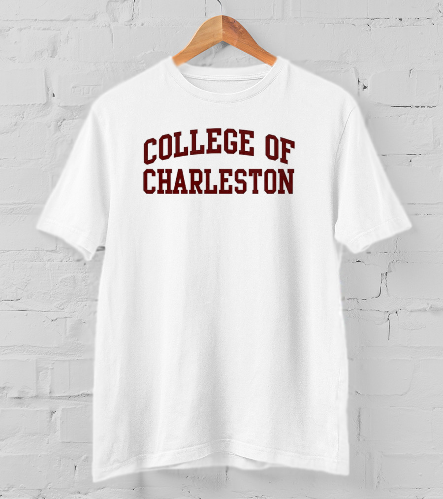 College Of Charleston Arch Text T-Shirt