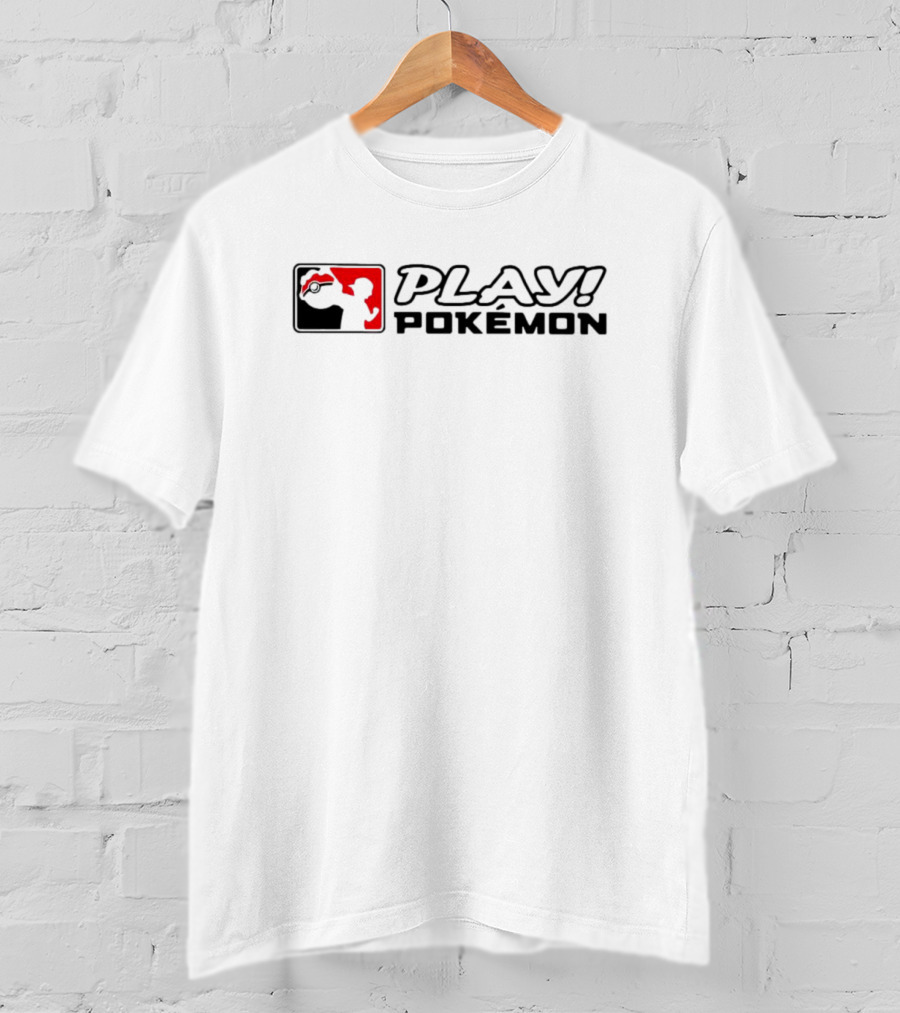 PLAY POKÉMON Silhouette Logo With Poké Ball T-Shirt