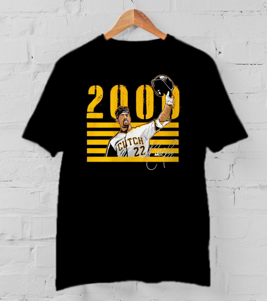 Andrew McCutchen Cutch 22 2000 Milestone T-Shirt