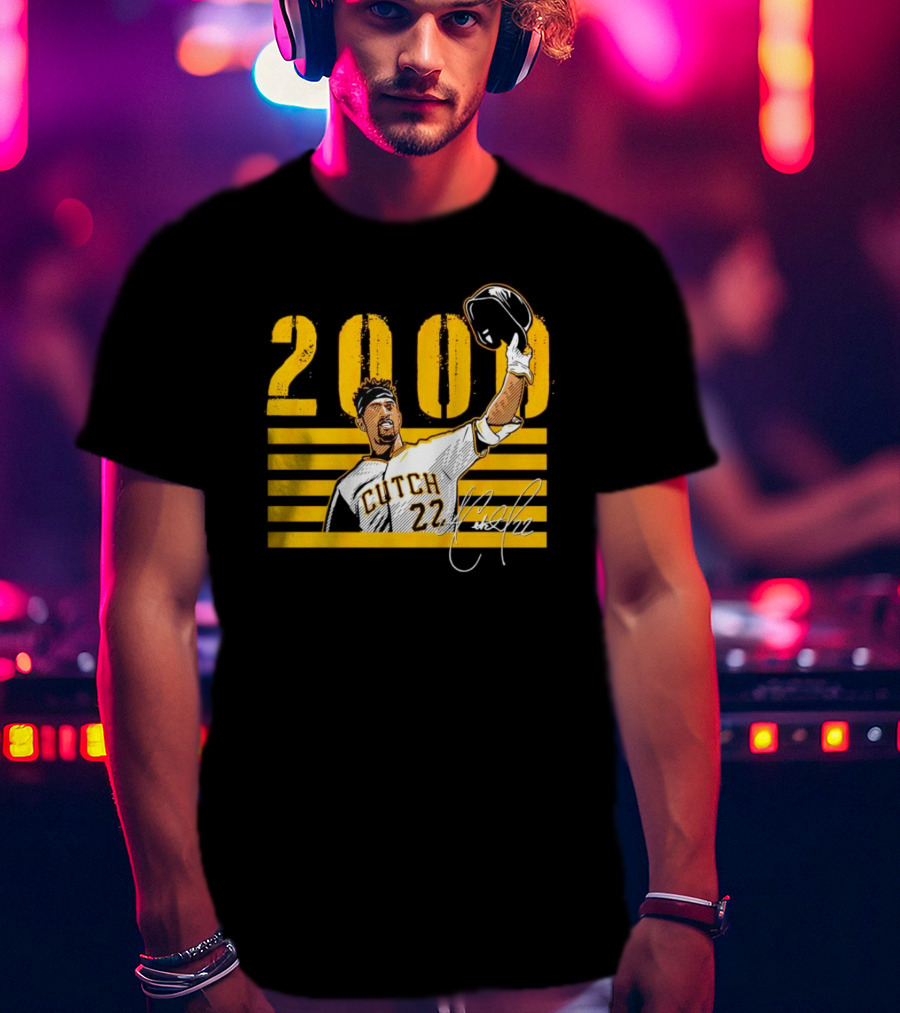 Andrew McCutchen Cutch 22 2000 Milestone T-Shirt