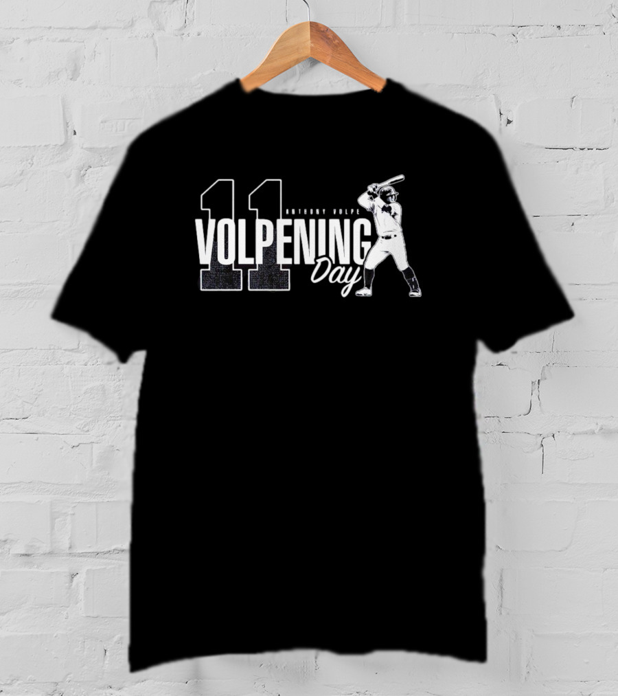 Anthony Volpe Volpening Day 11 Baseball Player T-Shirt