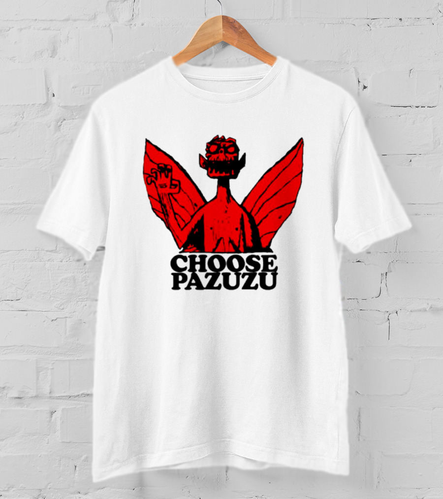 Choose Pazuzu Gorillaz Demon Wings T-Shirt