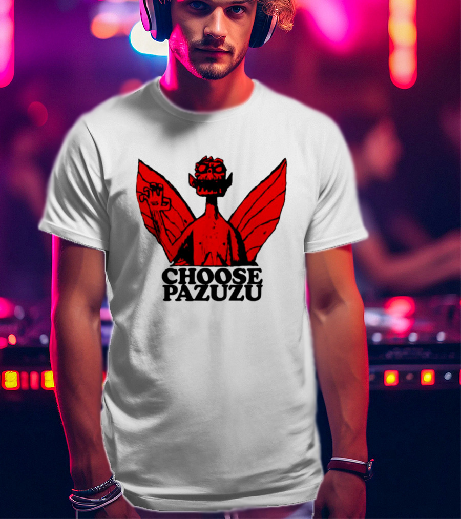 Choose Pazuzu Gorillaz Demon Wings T-Shirt