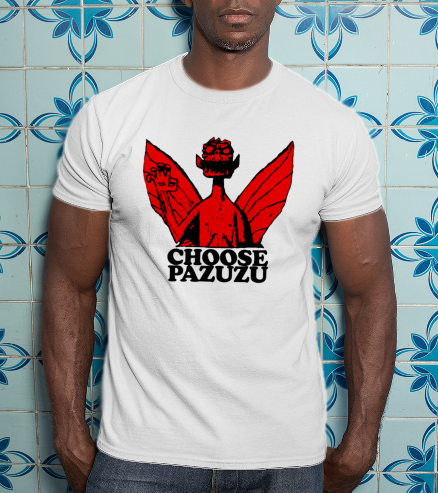 Choose Pazuzu Gorillaz Demon Wings T-Shirt