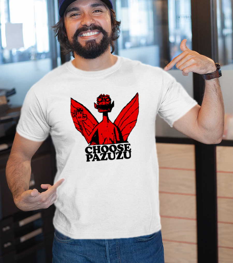 Choose Pazuzu Gorillaz Demon Wings T-Shirt