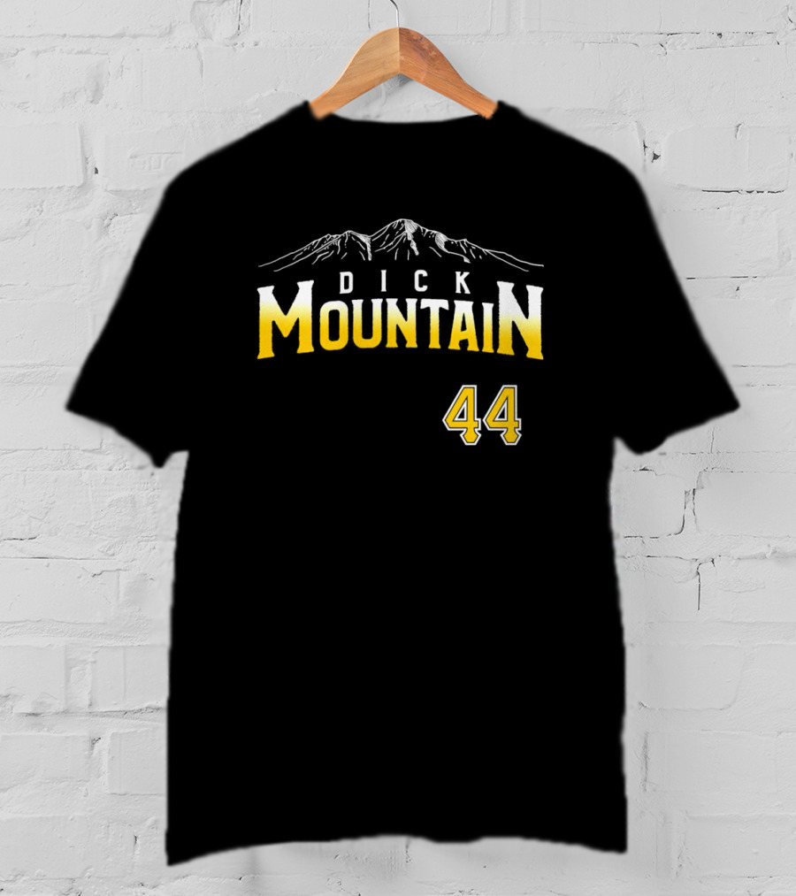Dick Mountain 44 Vintage Sports Style With Mountain T-Shirt
