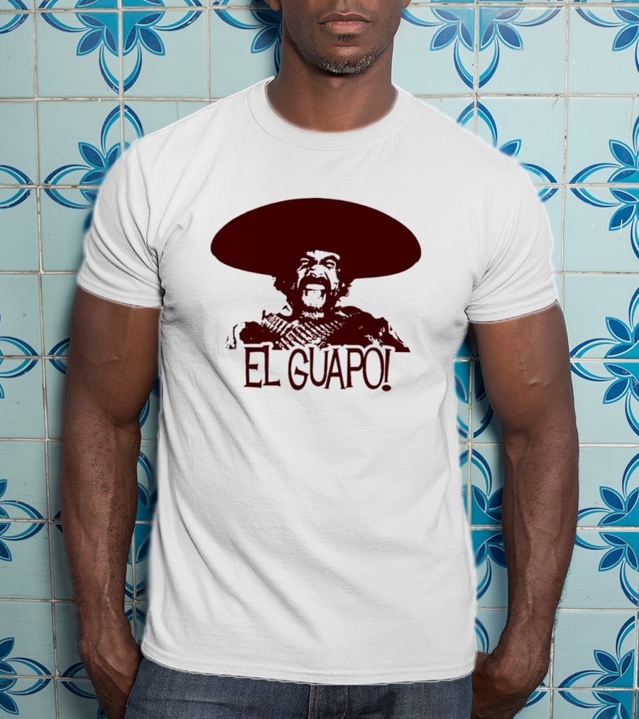 El Guapo Three Amigos Iconic Character Sombrero Image T-Shirt