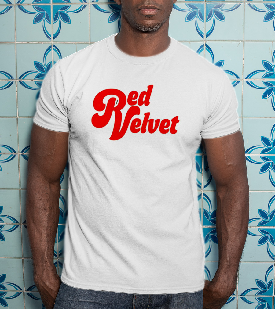 Kevin Huerter Red Velvet Bold Retro Script T-Shirt