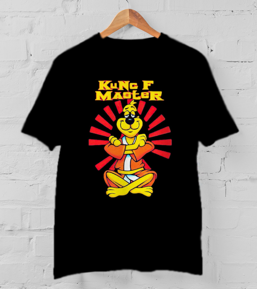Kung Fu Master Hanna-Barbera Cartoon Character T-Shirt