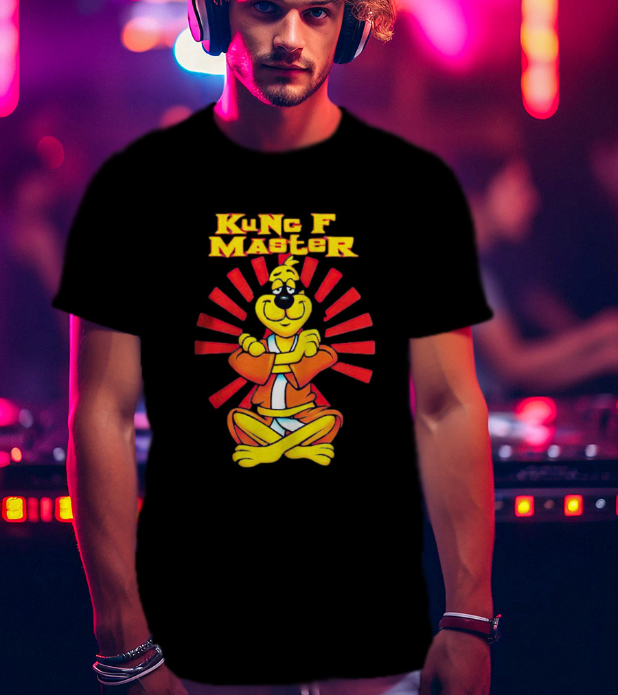 Kung Fu Master Hanna-Barbera Cartoon Character T-Shirt