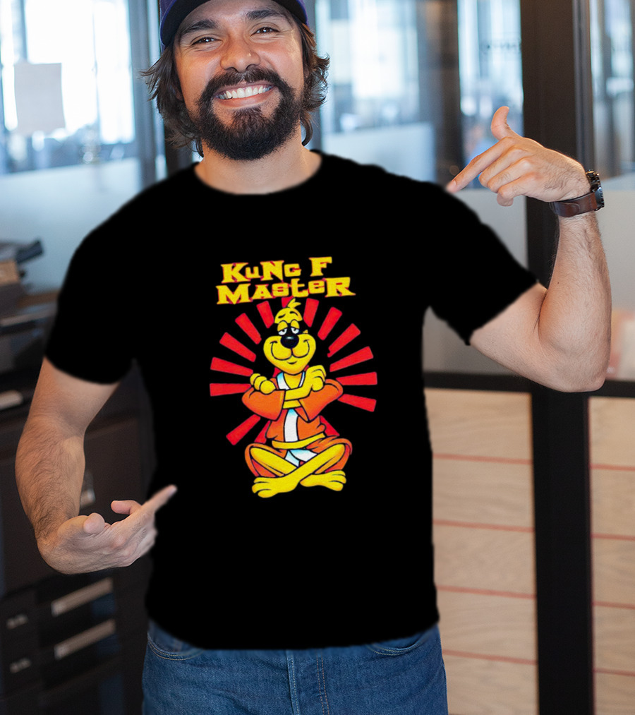 Kung Fu Master Hanna-Barbera Cartoon Character T-Shirt