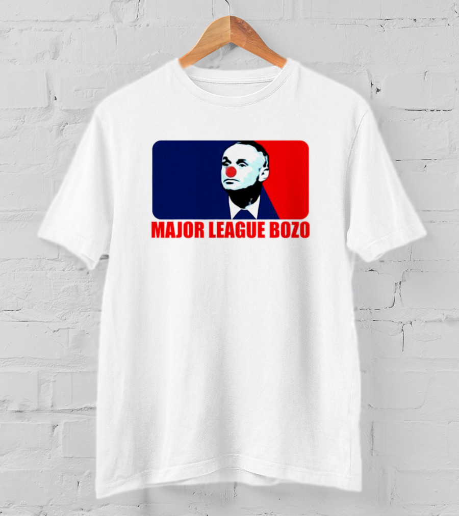 Major League Bozo Red Nose Clown T-Shirt
