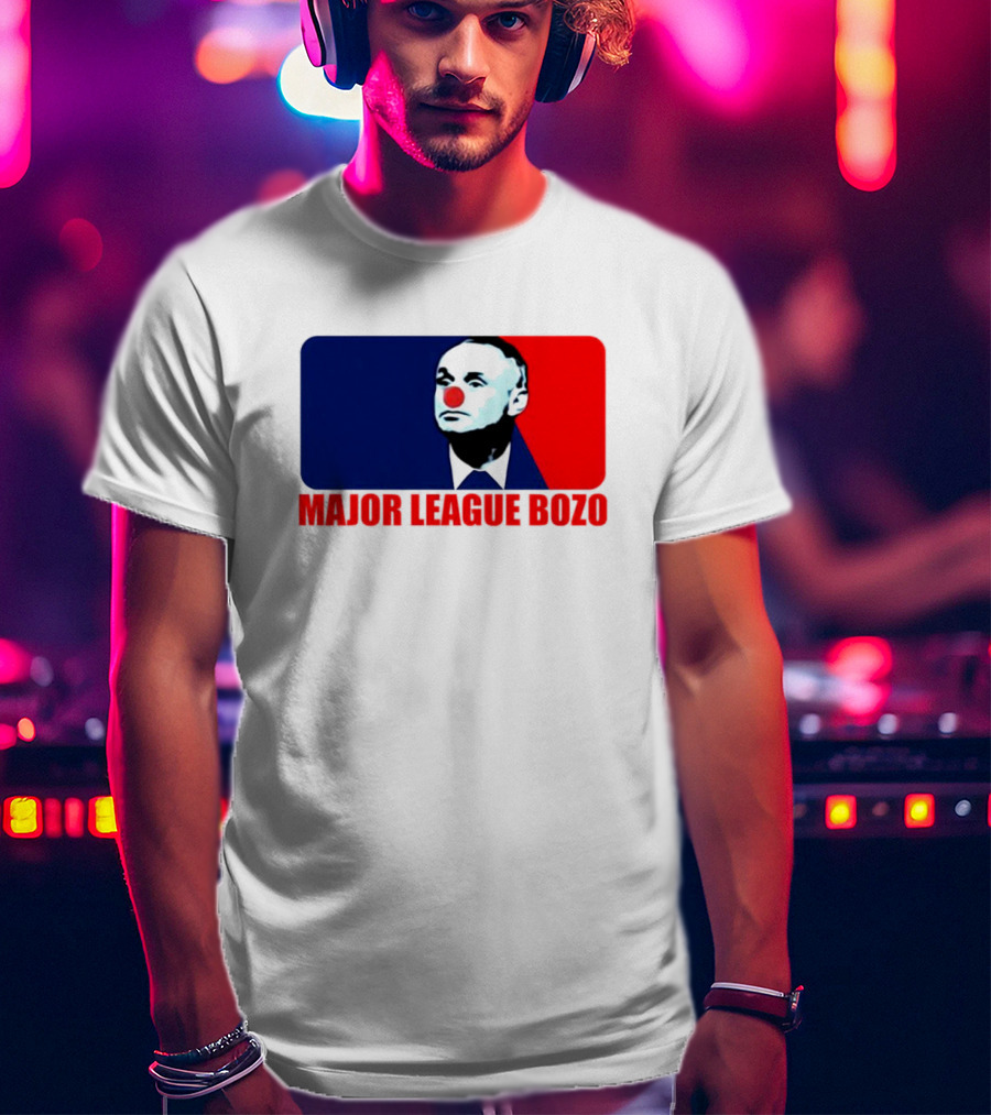 Major League Bozo Red Nose Clown T-Shirt