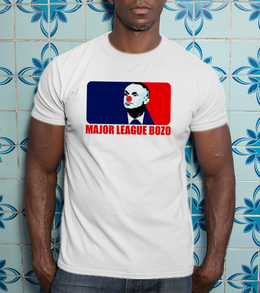 Major League Bozo Red Nose Clown T-Shirt