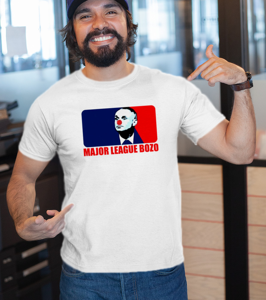 Major League Bozo Red Nose Clown T-Shirt