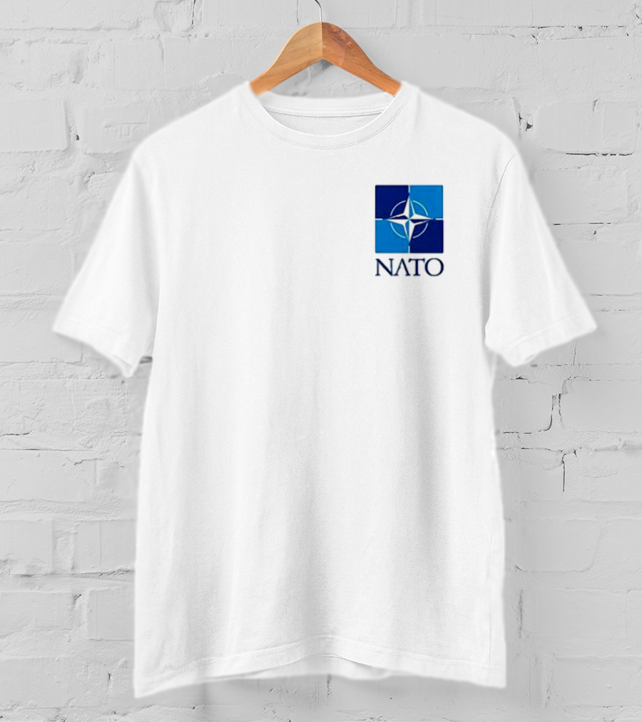 NATO Flag Emblem Logo T-Shirt