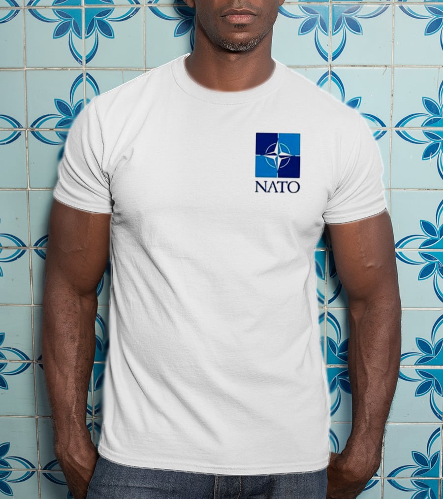 NATO Flag Emblem Logo T-Shirt