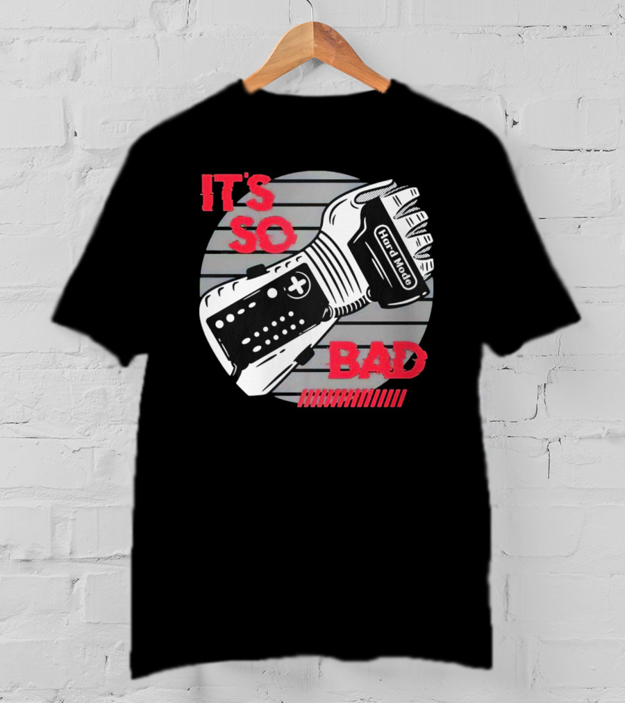 Nintendo Power Glove It's So Bad Hard Mode T-Shirt