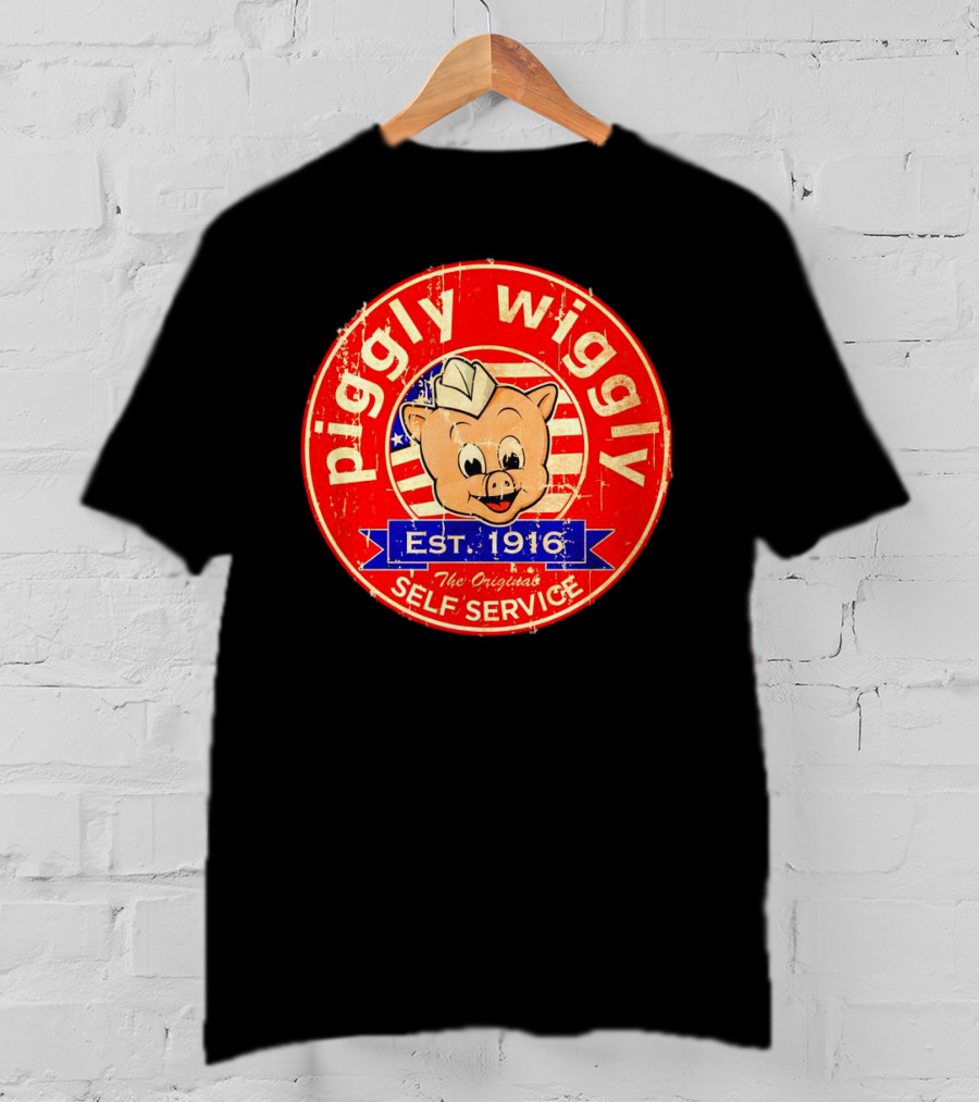 Piggly Wiggly Est 1916 The Original Self Service T-Shirt
