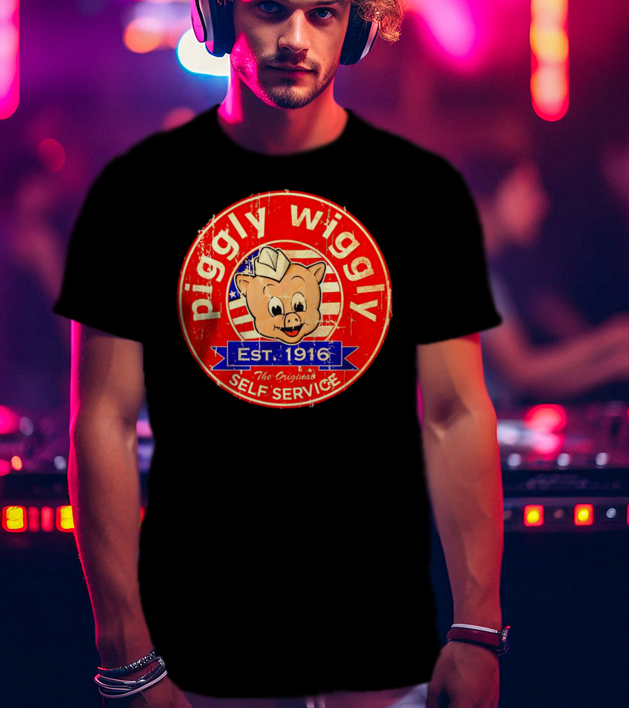 Piggly Wiggly Est 1916 The Original Self Service T-Shirt