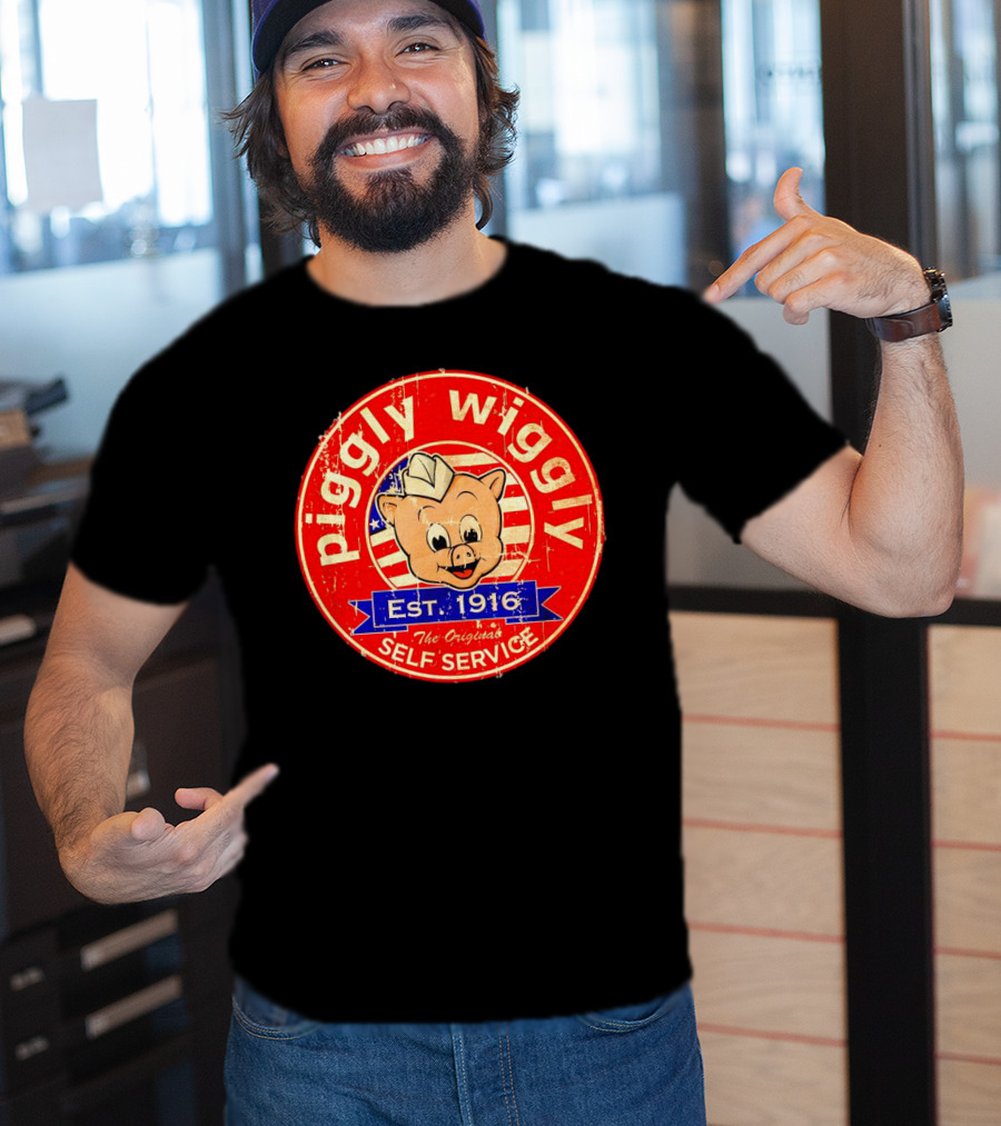 Piggly Wiggly Est 1916 The Original Self Service T-Shirt