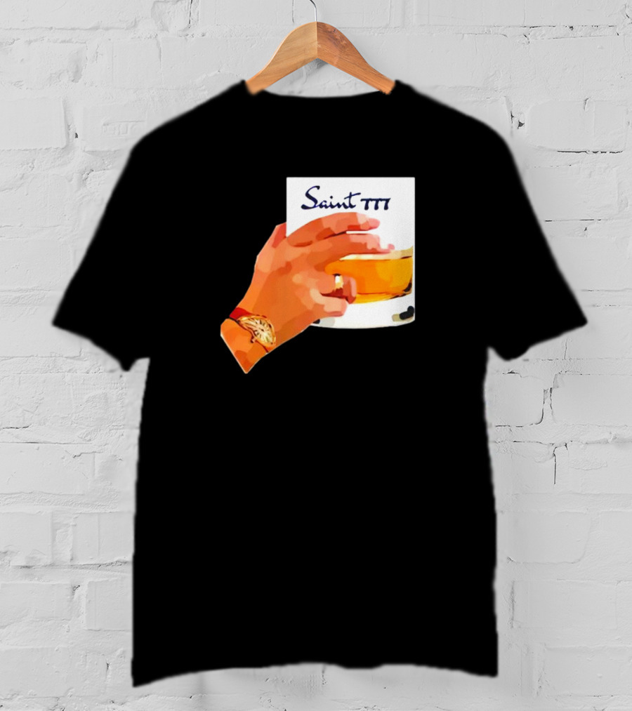 Saint 777 Whiskey Hand Watch T-Shirt