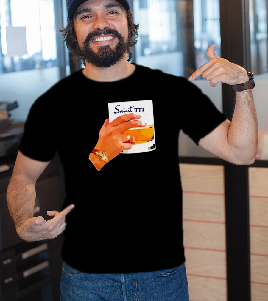 Saint 777 Whiskey Hand Watch T-Shirt