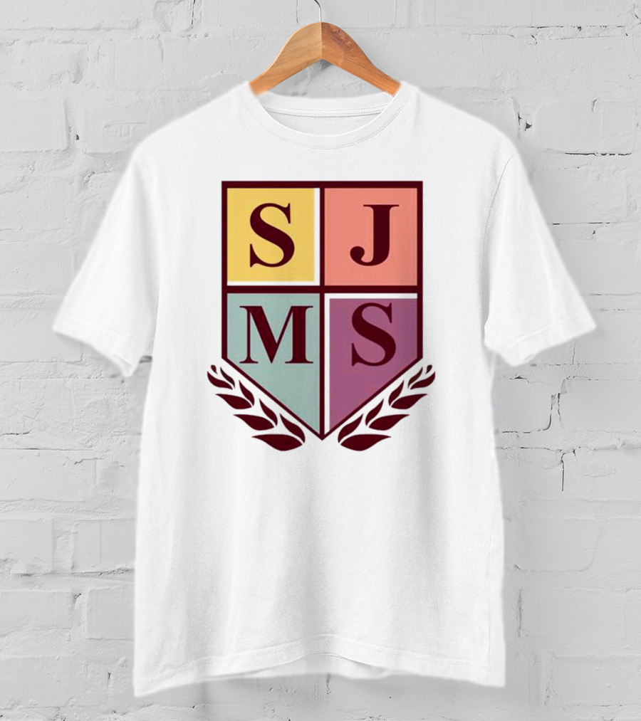 SJMS Shield Emblem Amphibious Crest Metal T-Shirt