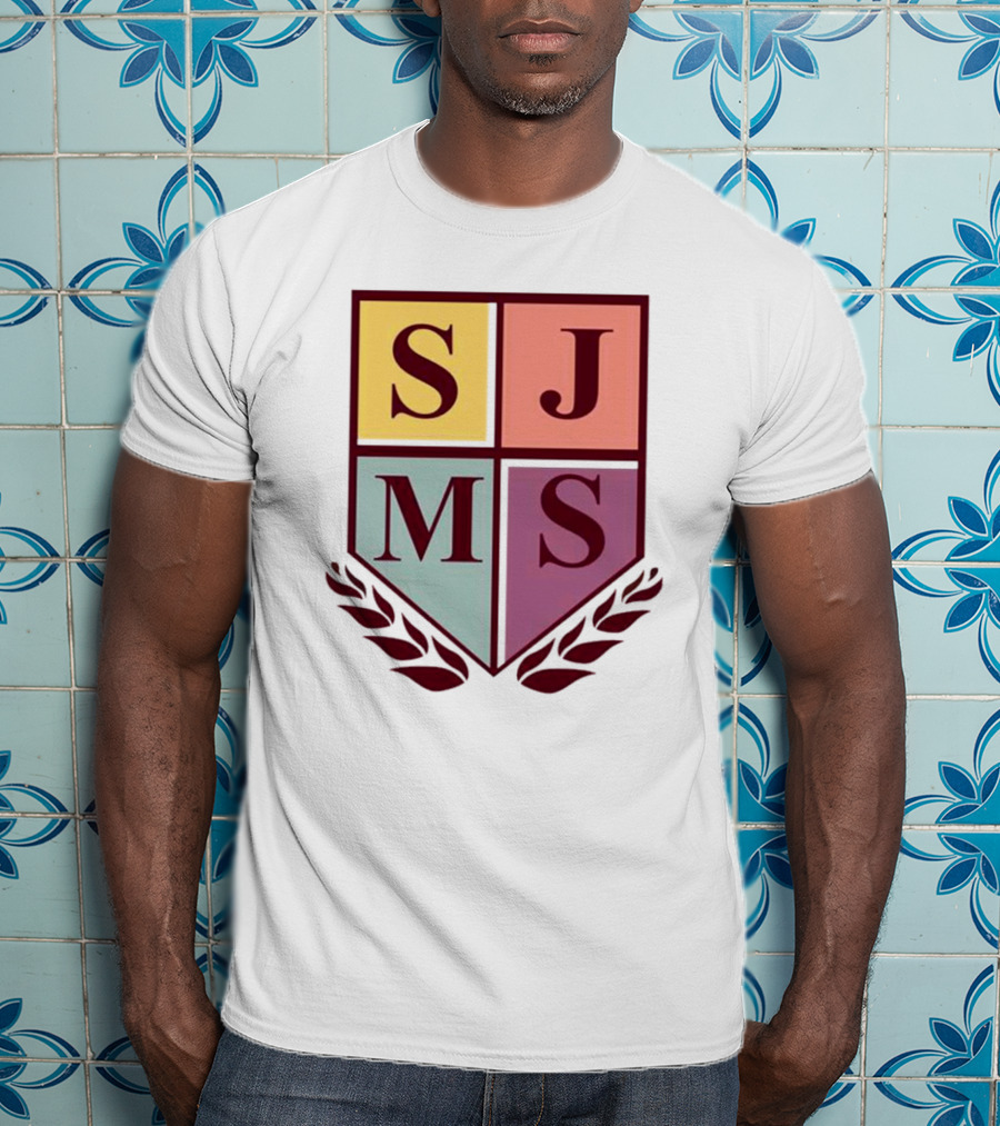 SJMS Shield Emblem Amphibious Crest Metal T-Shirt