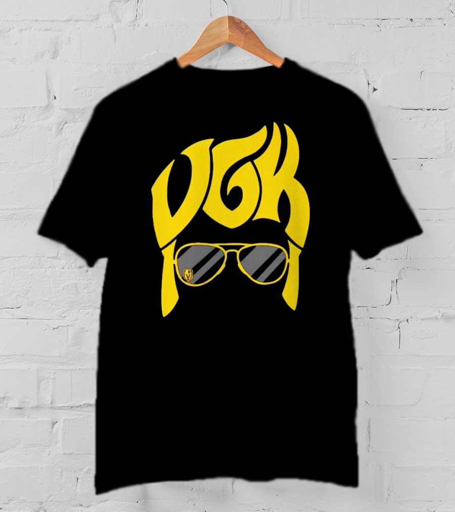 VGK Vegas Golden Knights Sunglasses Hair T-Shirt
