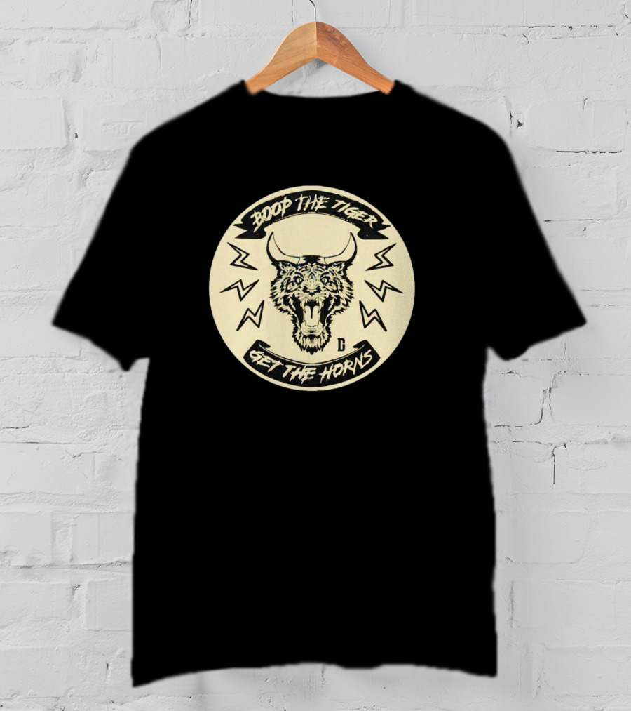 Boop The Tiger Get The Horns Aggressive Feline T-Shirt
