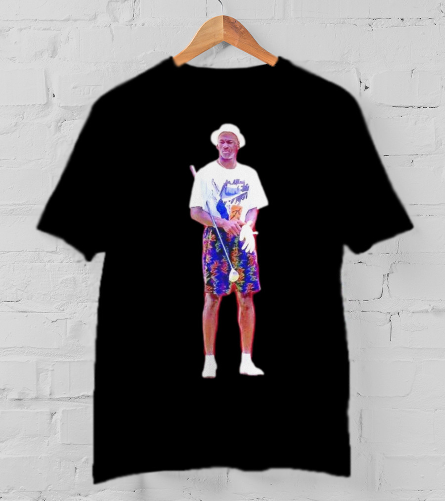 Michael Jordan Golf Outfit Bold Shorts T-Shirt