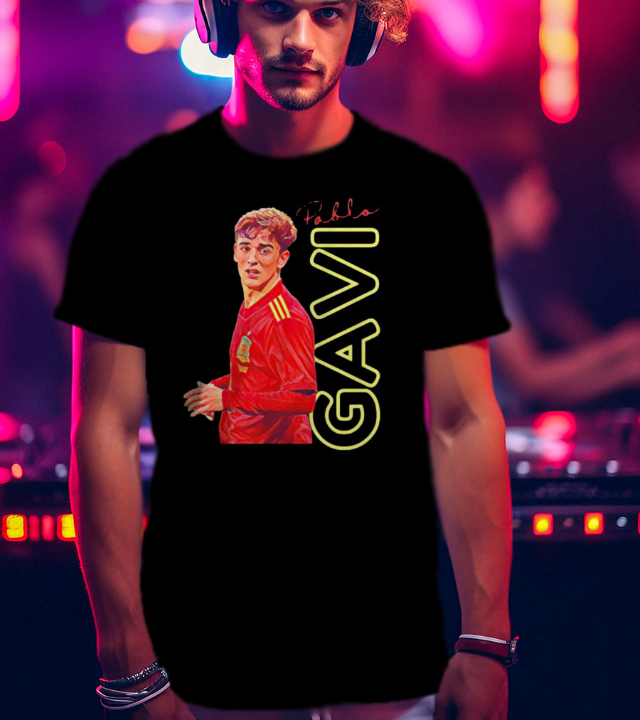Pablo Gavi Spain Soccer Gavi T-Shirt