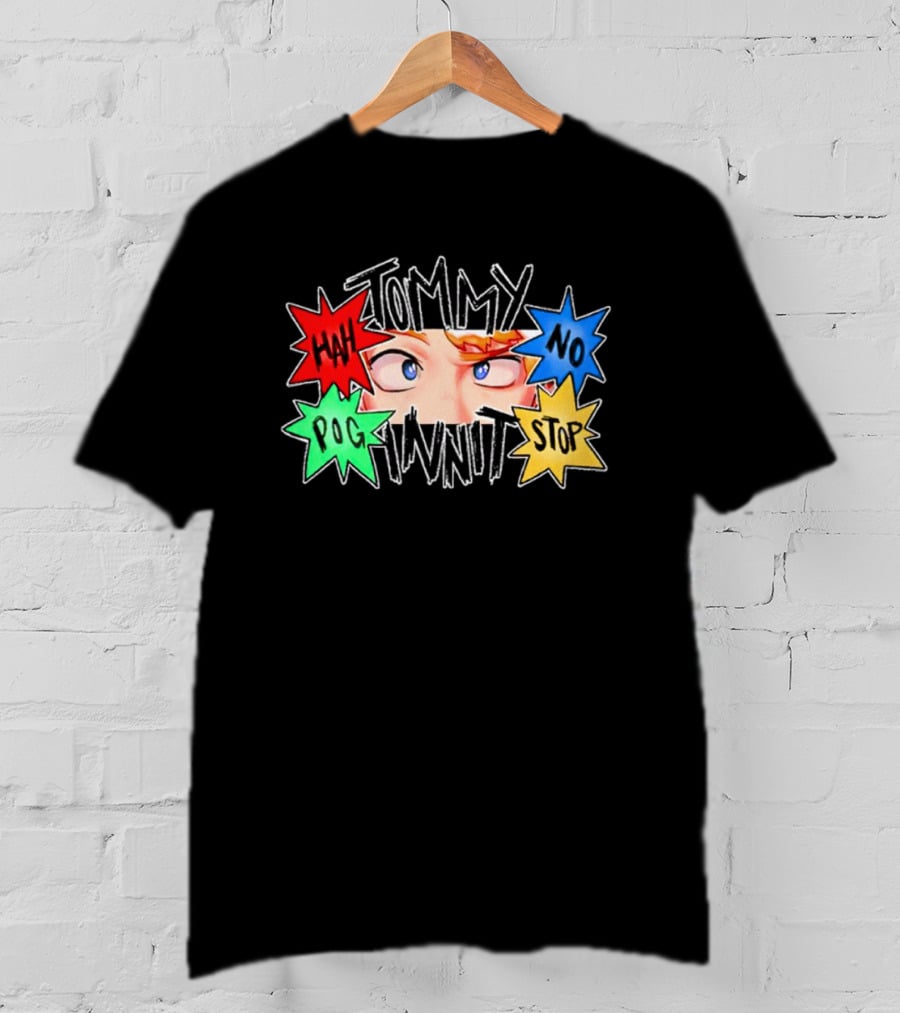 Tommyinnit Hah Pog No Stop Fanart T-Shirt