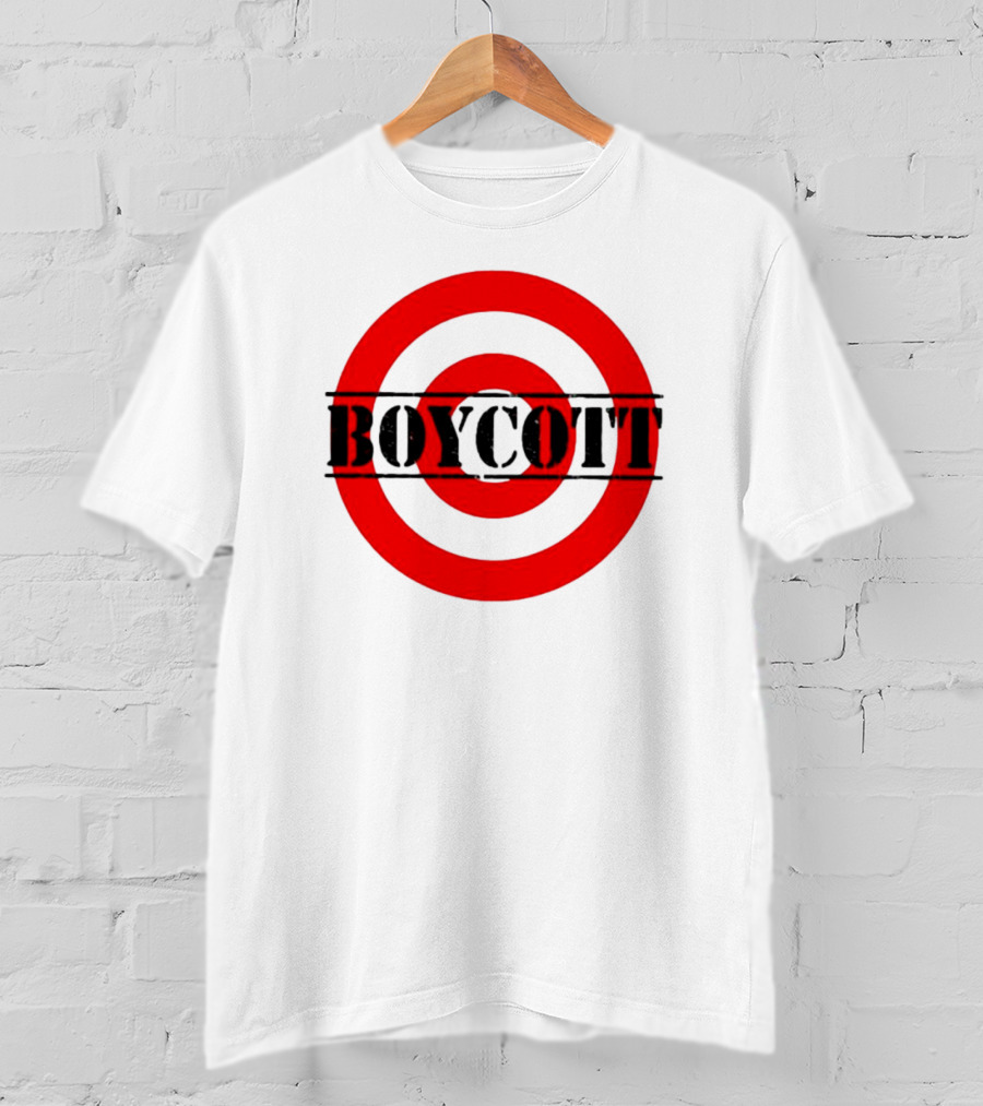Boycott Target Sucks Red Bullseye T-Shirt
