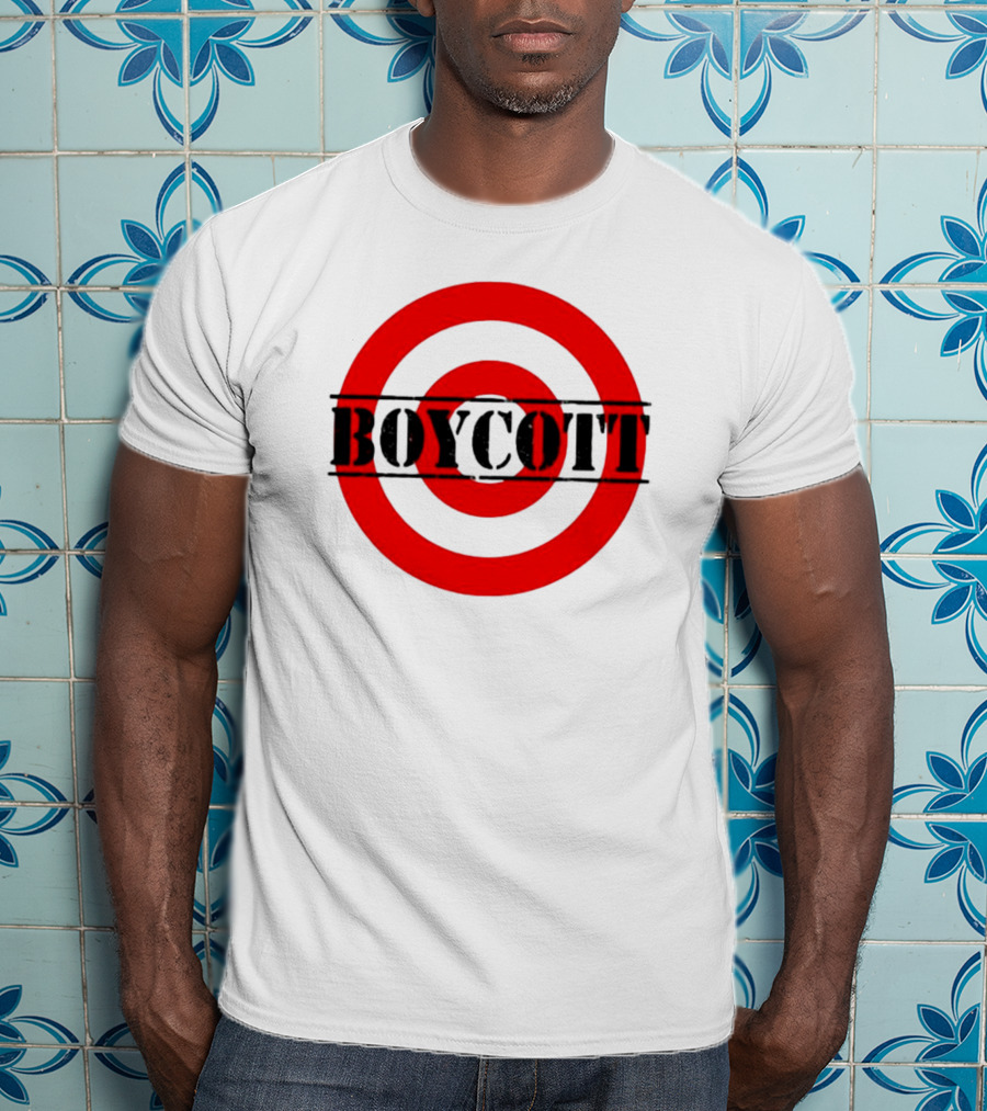 Boycott Target Sucks Red Bullseye T-Shirt