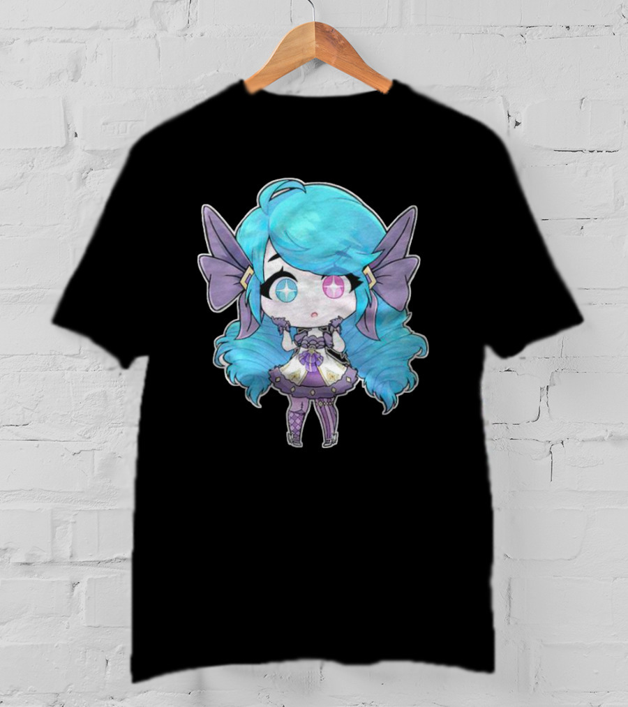 Cute Gwen Chibi LOL Character T-Shirt