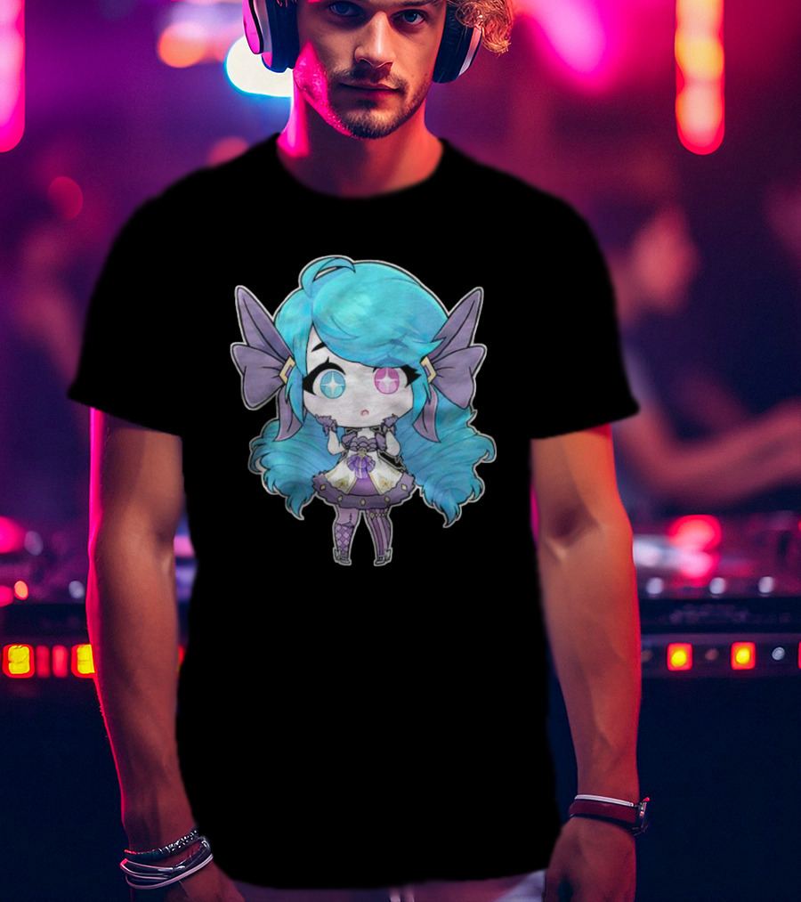 Cute Gwen Chibi LOL Character T-Shirt