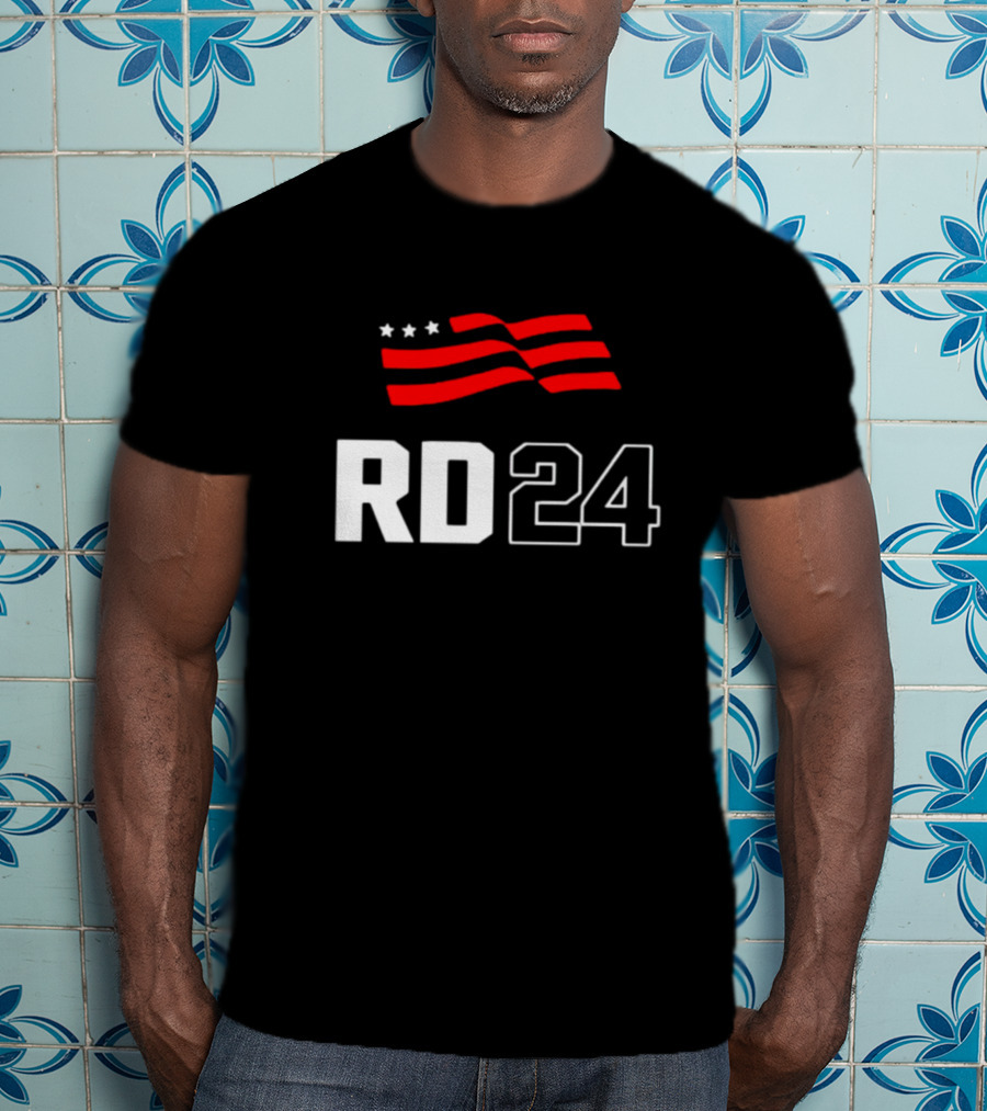 Desantis RD24 American Flag Stars Stripes T-Shirt