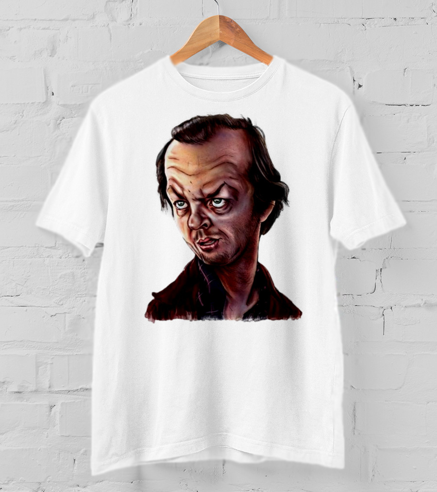 Jack The Caretaker Jack Torrance The Shining Caricature T-Shirt