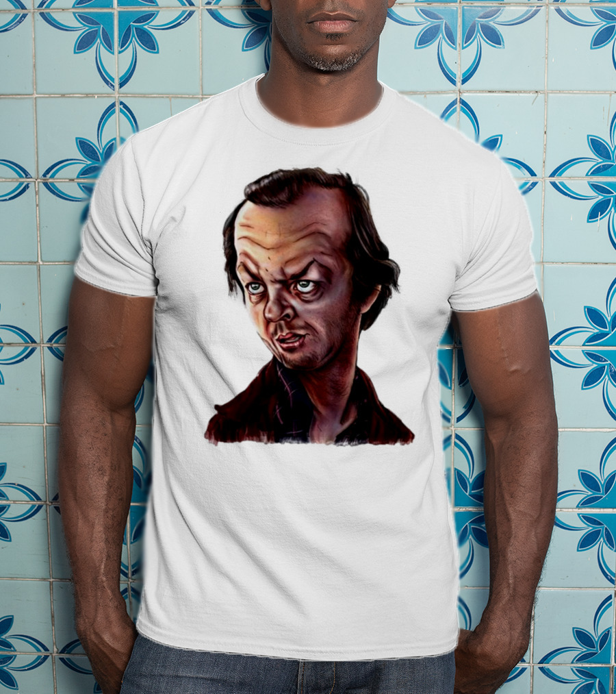 Jack The Caretaker Jack Torrance The Shining Caricature T-Shirt