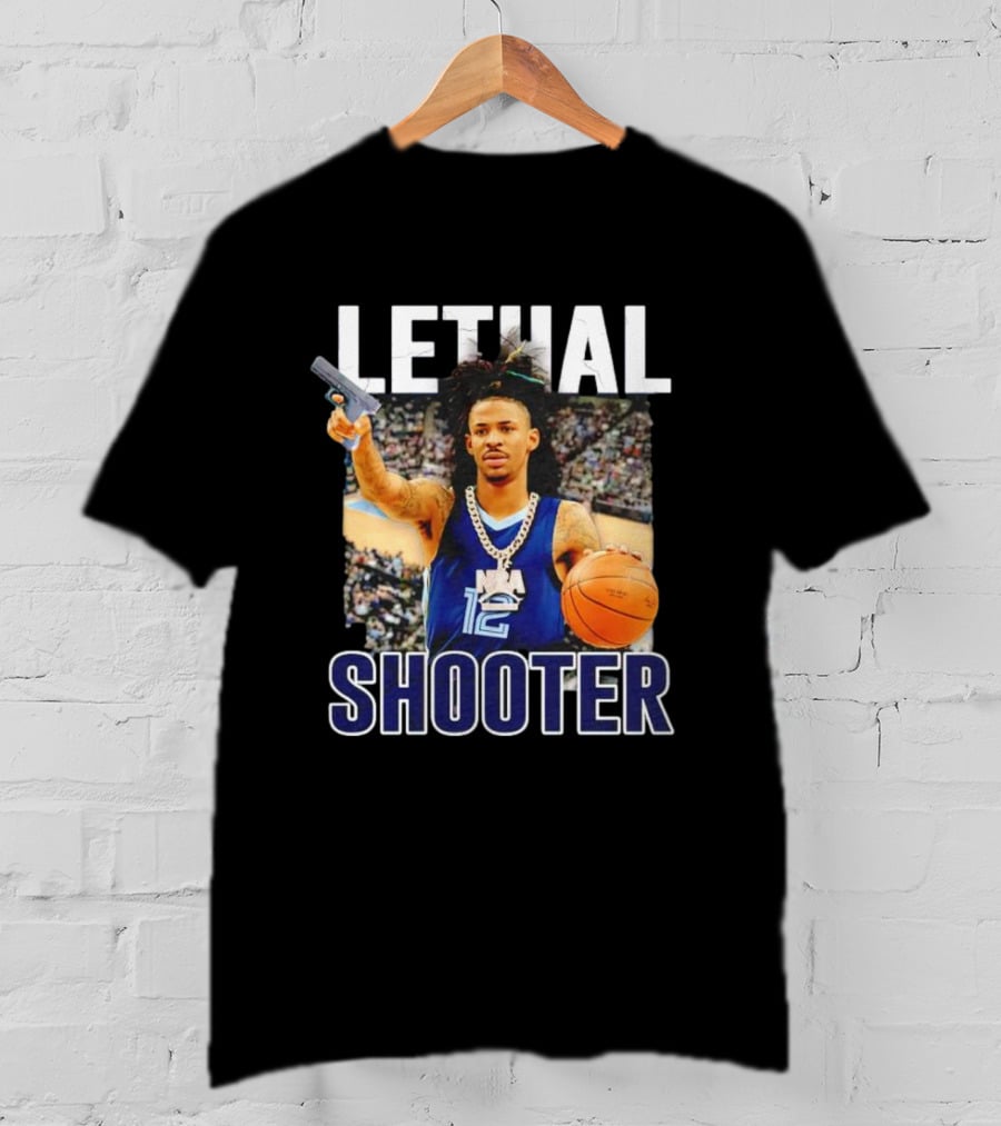 Ja Morant Lethal Shooter NBA Basketball Player T-Shirt