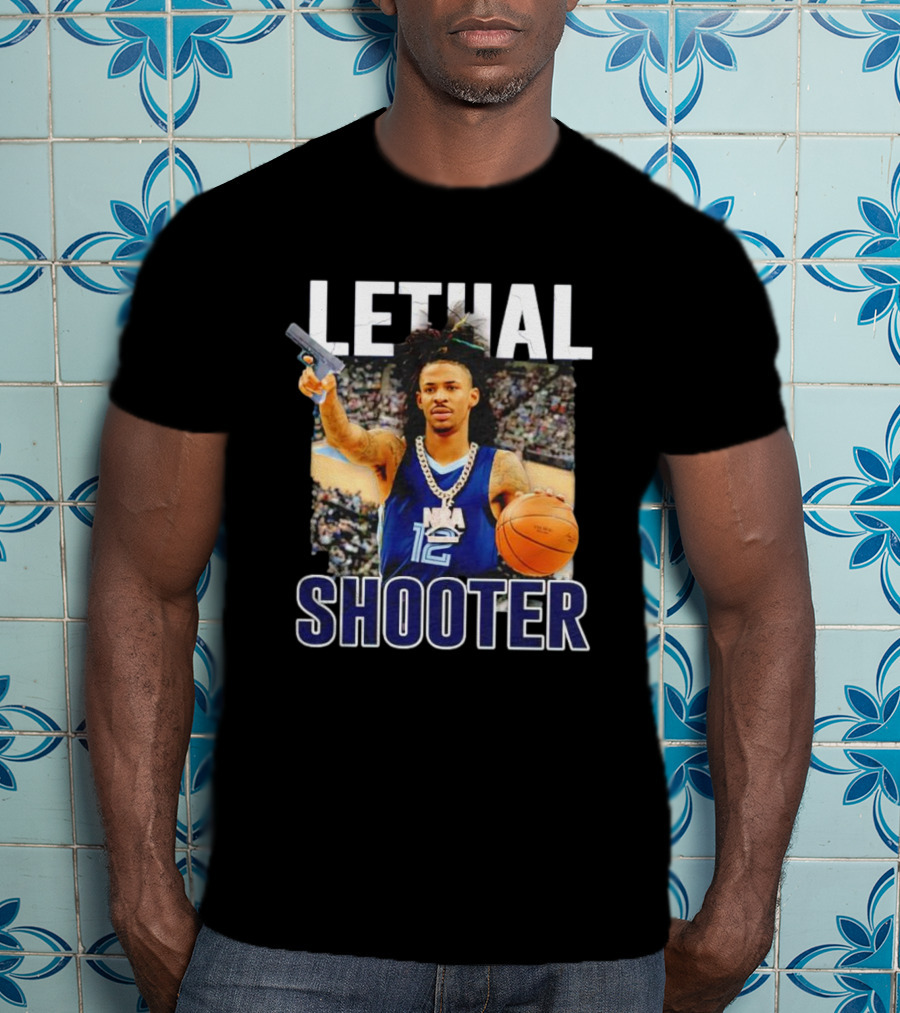 Ja Morant Lethal Shooter NBA Basketball Player T-Shirt