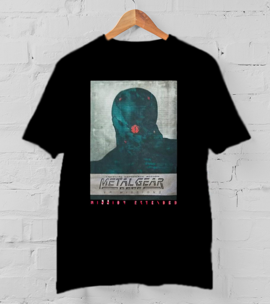 Metal Gear Solid Tactical Espionage Action VR Missions Mission Extended T-Shirt