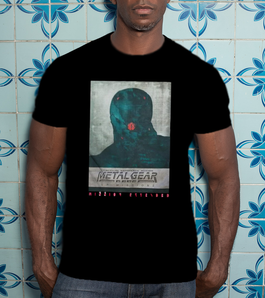 Metal Gear Solid Tactical Espionage Action VR Missions Mission Extended T-Shirt