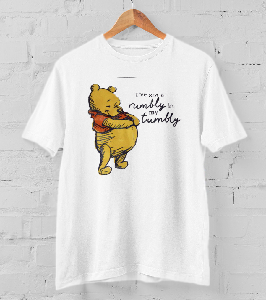 Pooh I’ve Got A Rumbly In My Tumbly Bear T-Shirt