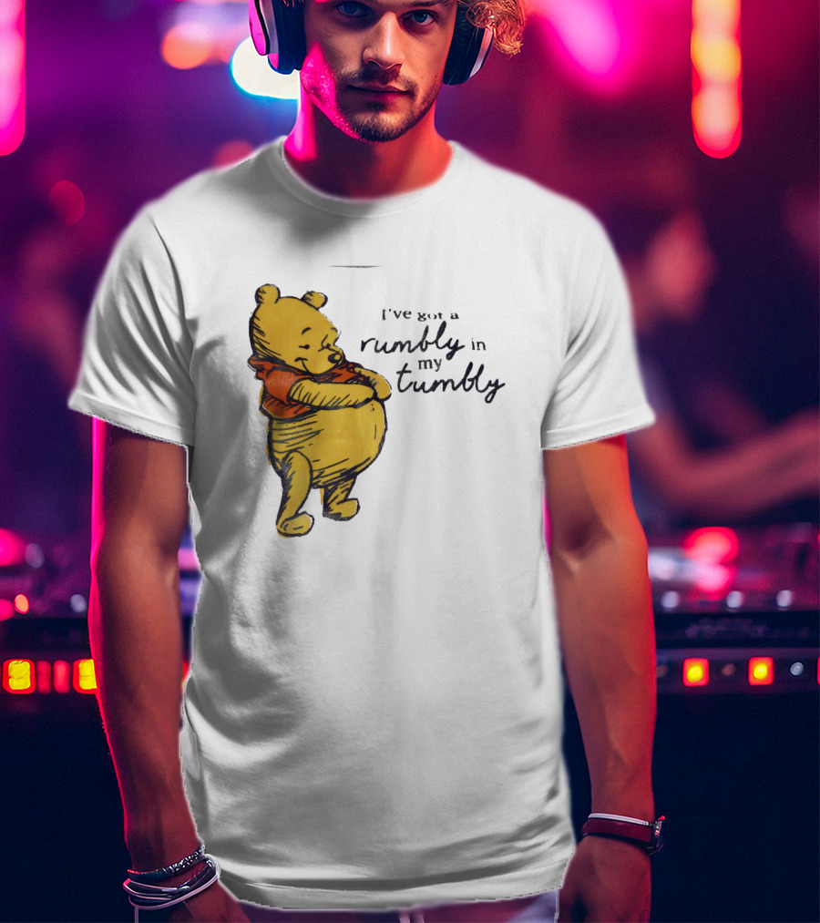Pooh I’ve Got A Rumbly In My Tumbly Bear T-Shirt