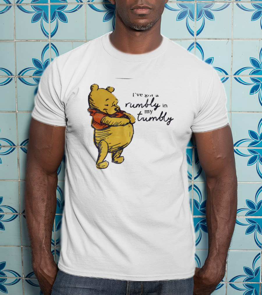 Pooh I’ve Got A Rumbly In My Tumbly Bear T-Shirt