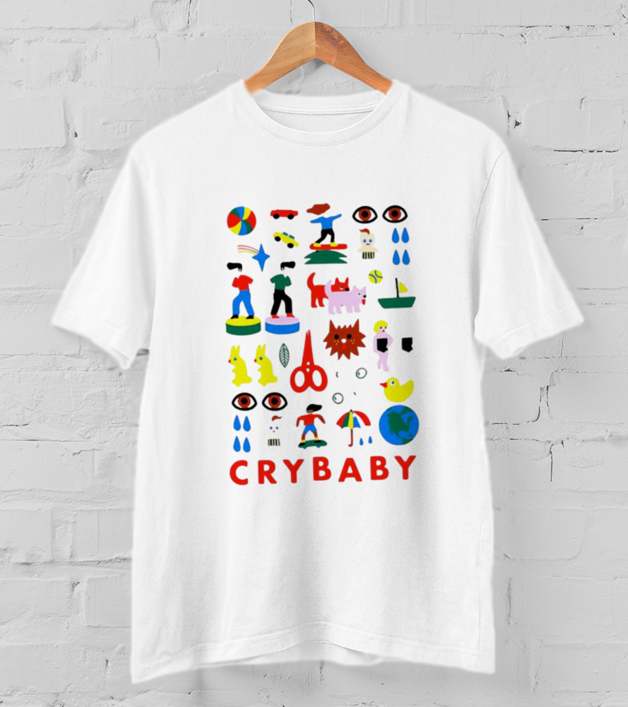 Crybaby Colorful Playful Toys And Animals T-Shirt
