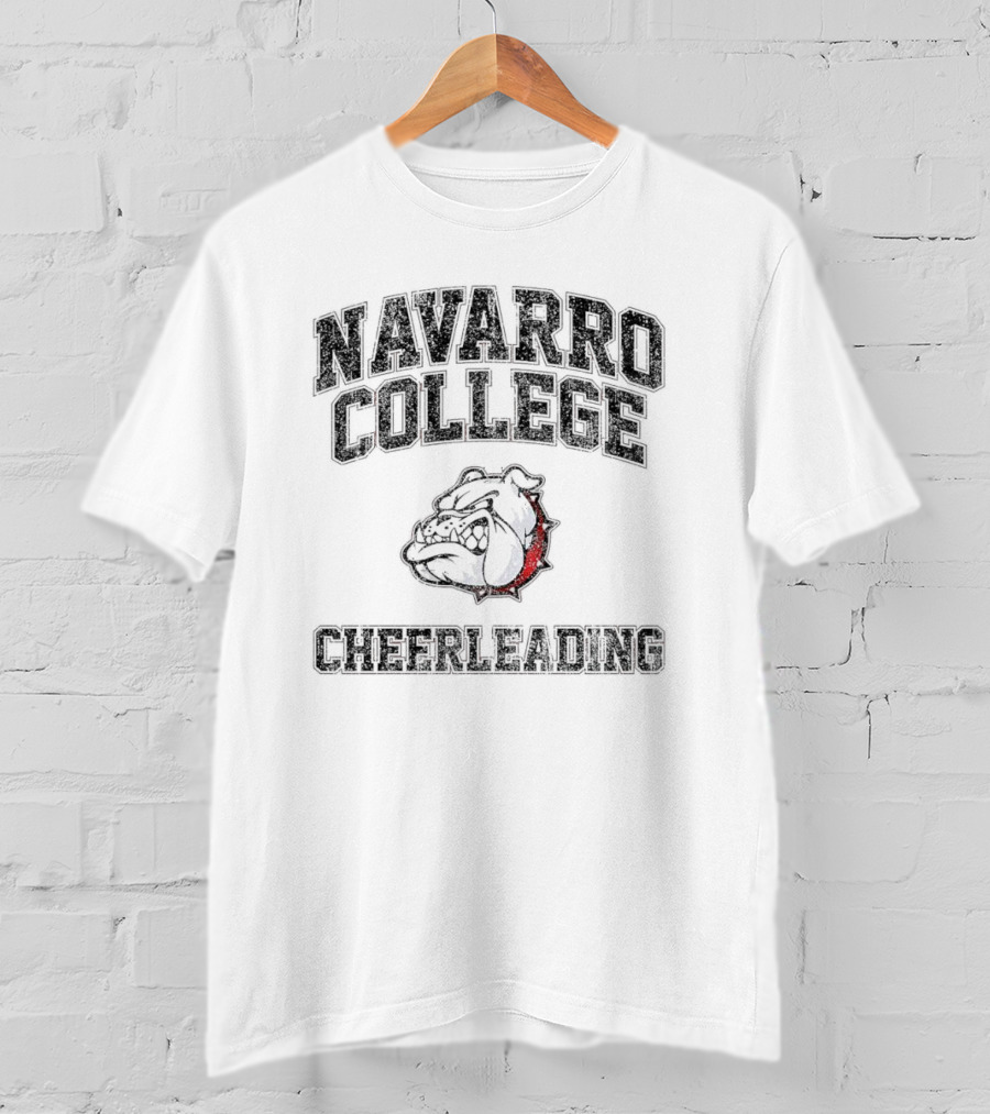Navarro College Cheerleading Bulldogs Team Spirit T-Shirt